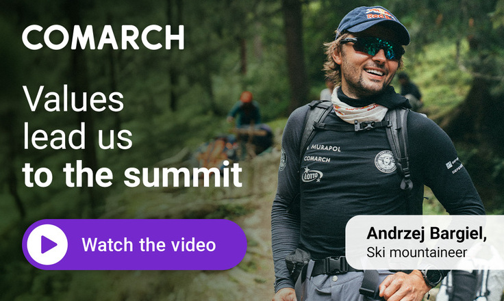 Comarch and Andrzej Bargiel &ndash; Shared Values
